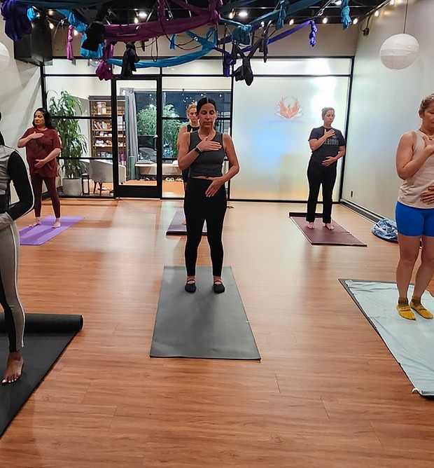 Viniyoga for Anxiety Relief class in Upland, CA