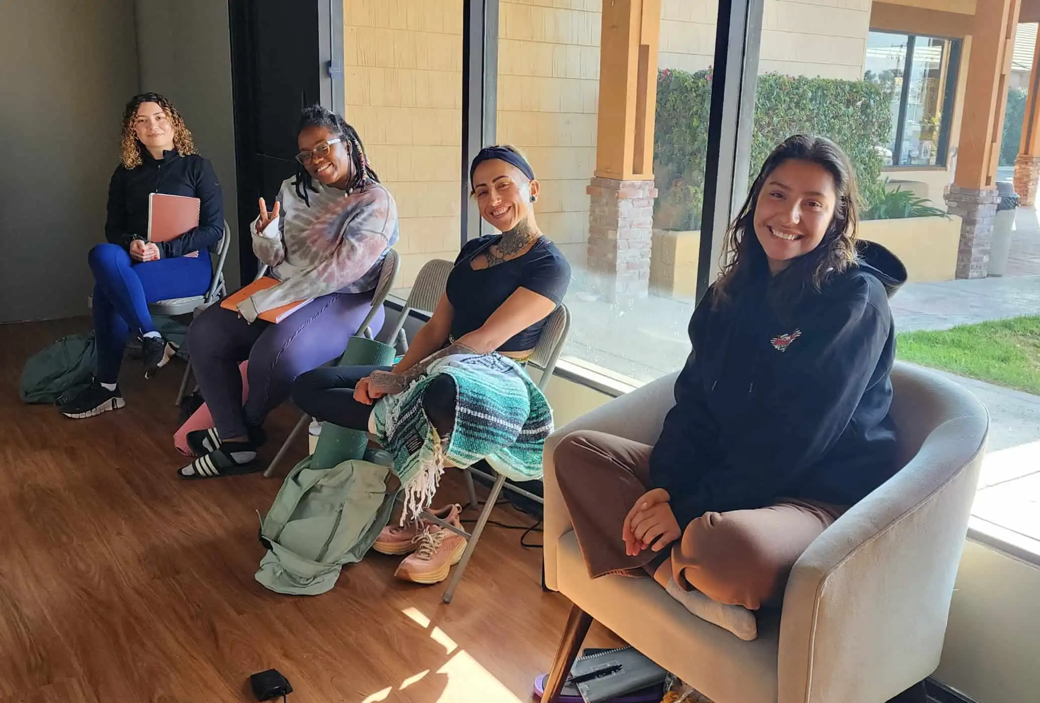 January 2025 Teacher Training cohort at The Mind-Body Connection
